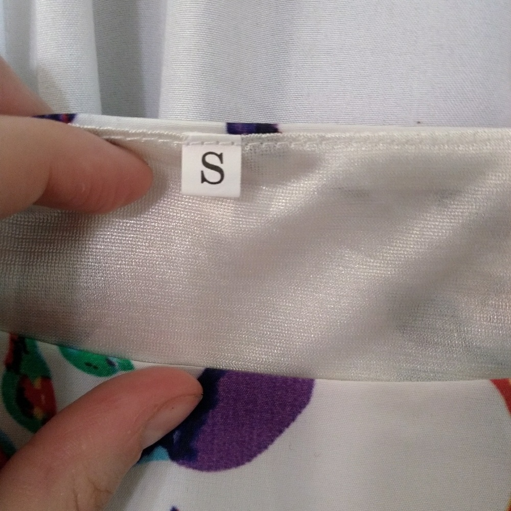 Shein Rainbow Bird Minidress - Picture 4 of 5